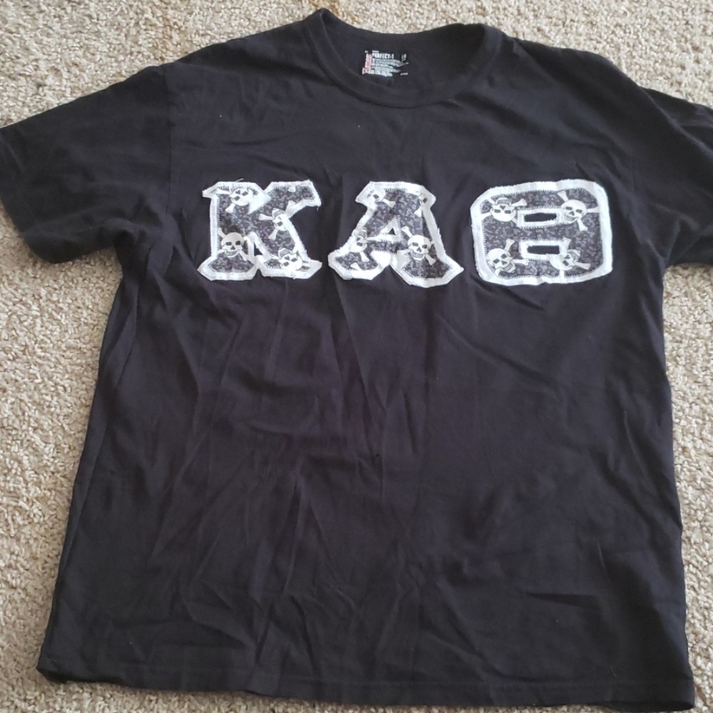 Kappa Alpha Theta shirt (homemade letters)